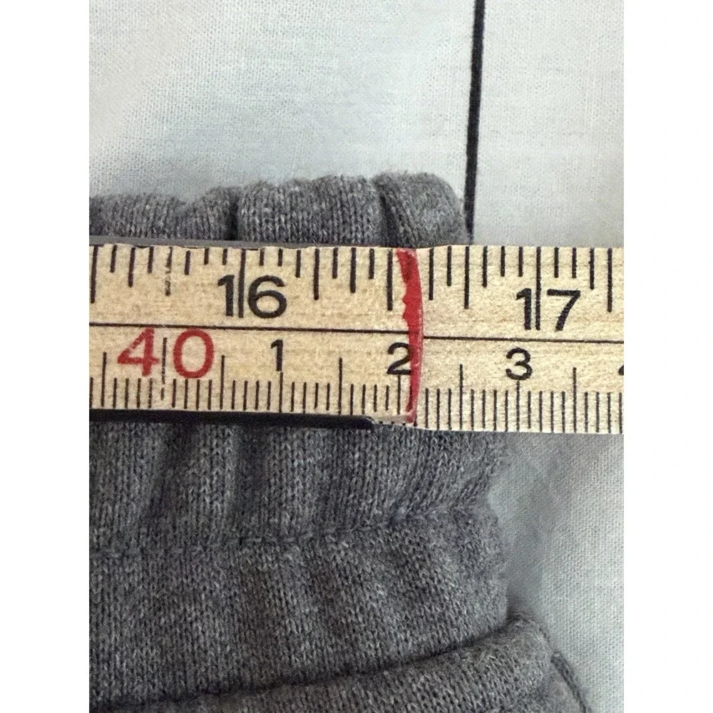 The North Face Men's Heavyweight Box Fleece Sweatpants Size Large Heather Gray